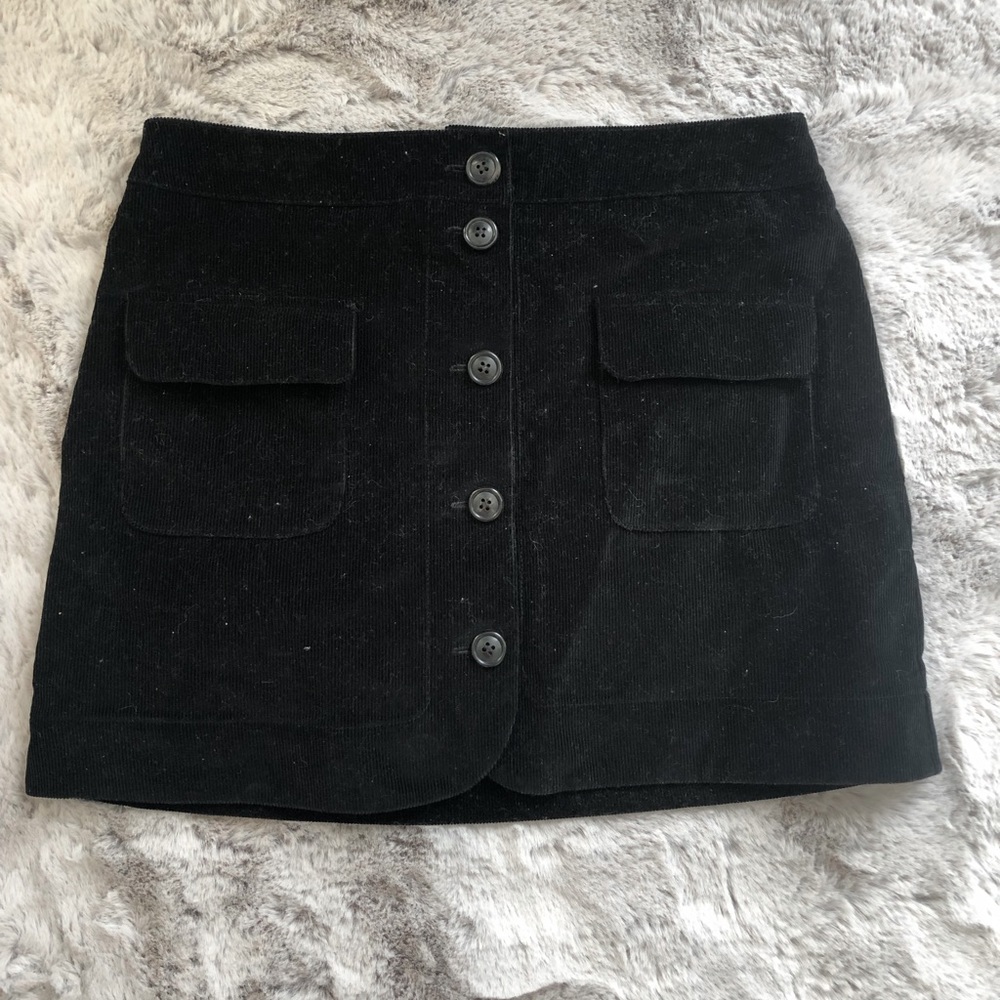 Sezane mini skirt black